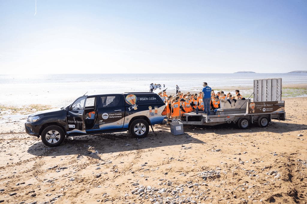 Big Little Beach Clean 2025 Redbarn beach, Co. Cork.